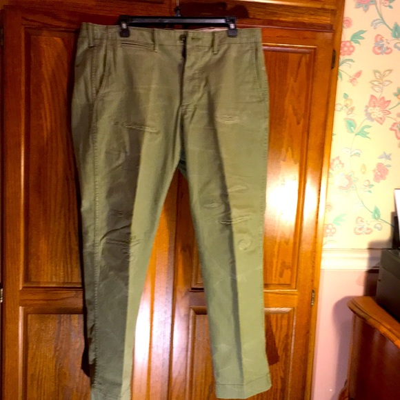 Polo RL Pants Mens Iconic Herringbone Pants 34x3 Poshmark